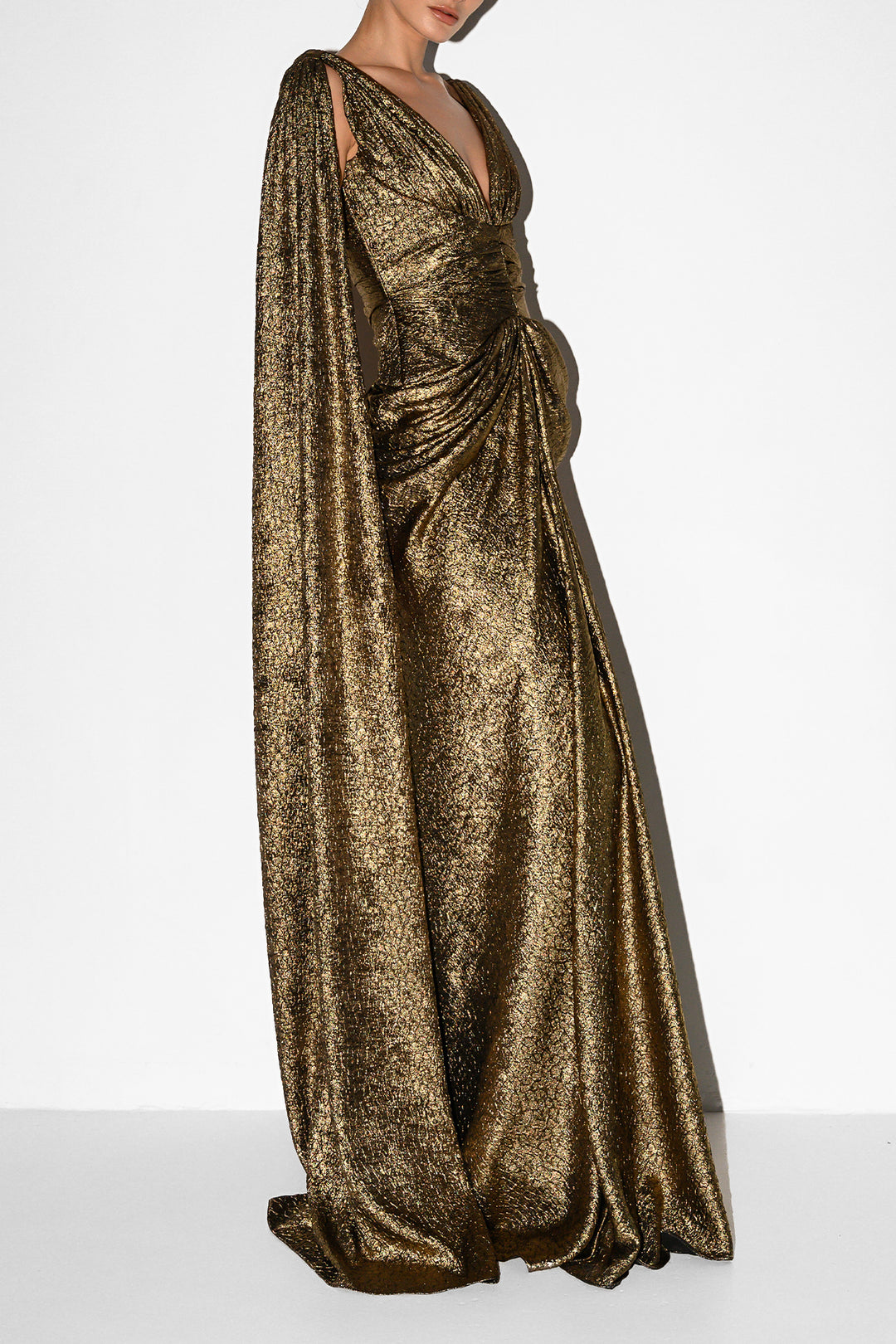Layla Dress In Gold