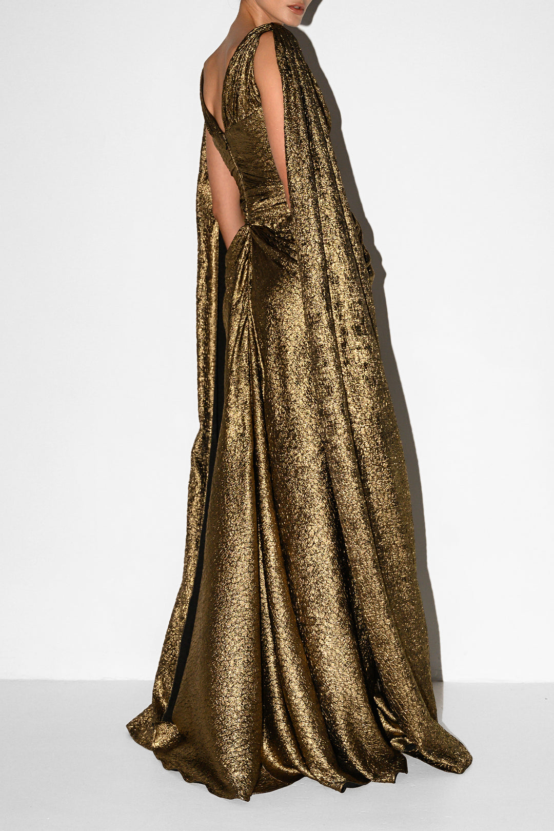 Layla Dress In Gold