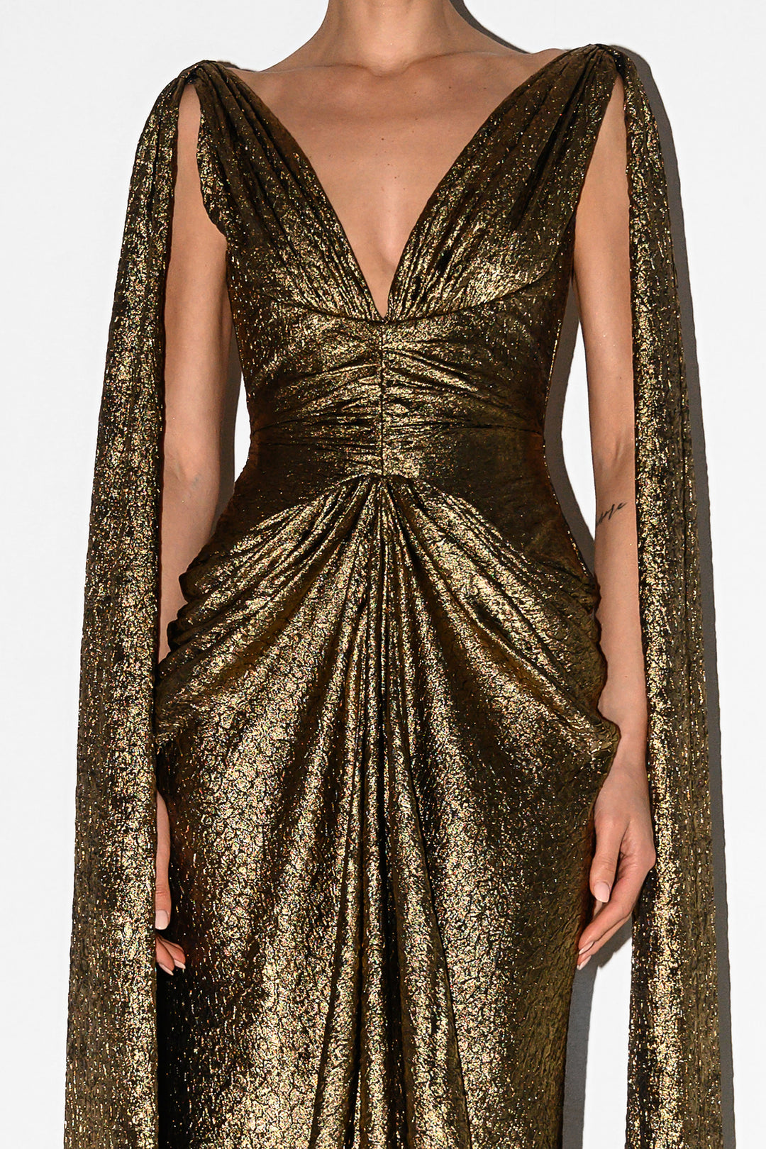 Layla Dress In Gold