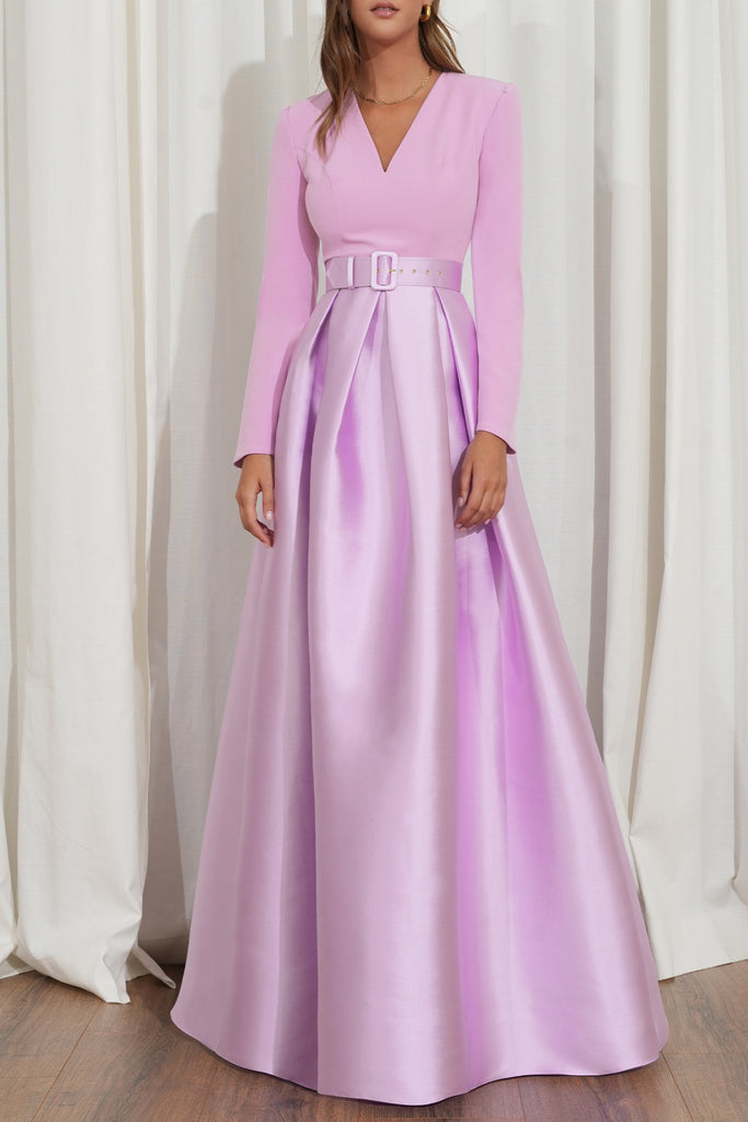 purple emmy crepe dress Red carpet looks from the 76th Emmy Awards: See who wore what