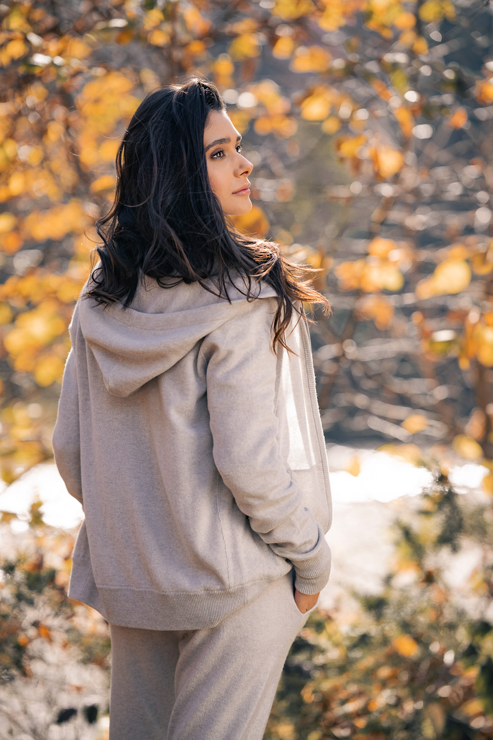 HALO CASHMERE HOODIE Rhea Costa