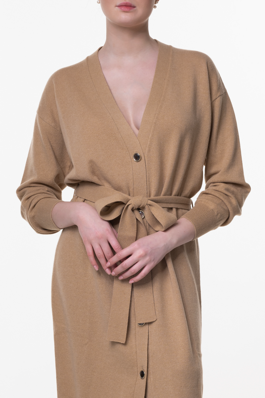 LANI DUNE CASHMERE CARDIGAN DRESS Rhea Costa