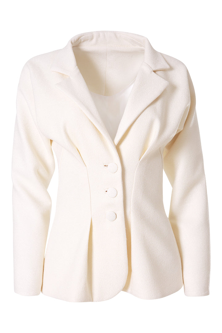 Structured Jacket In Cream