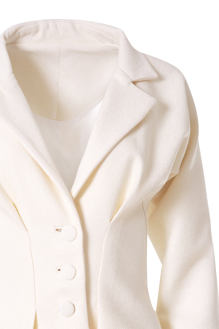 Structured Jacket In Cream