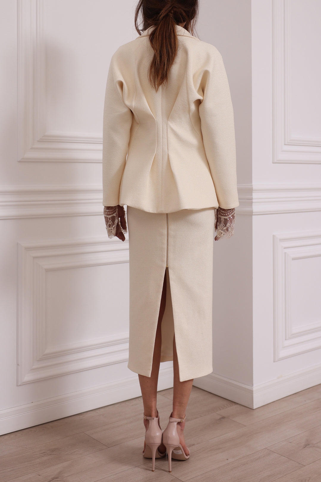 Structured Jacket In Cream