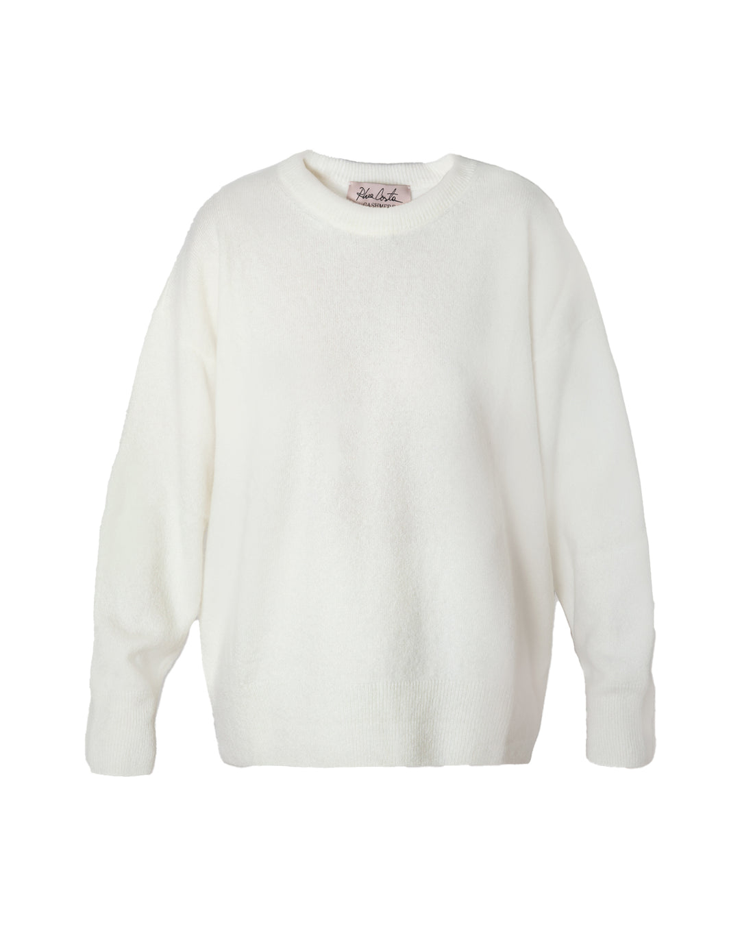 Sariel Cashmere and Silk-blend Sweater In White