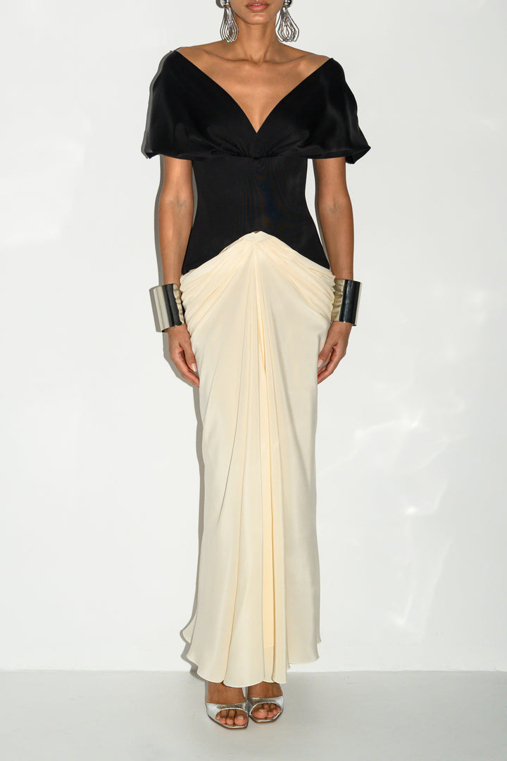 Blanca Long Skirt In Cream