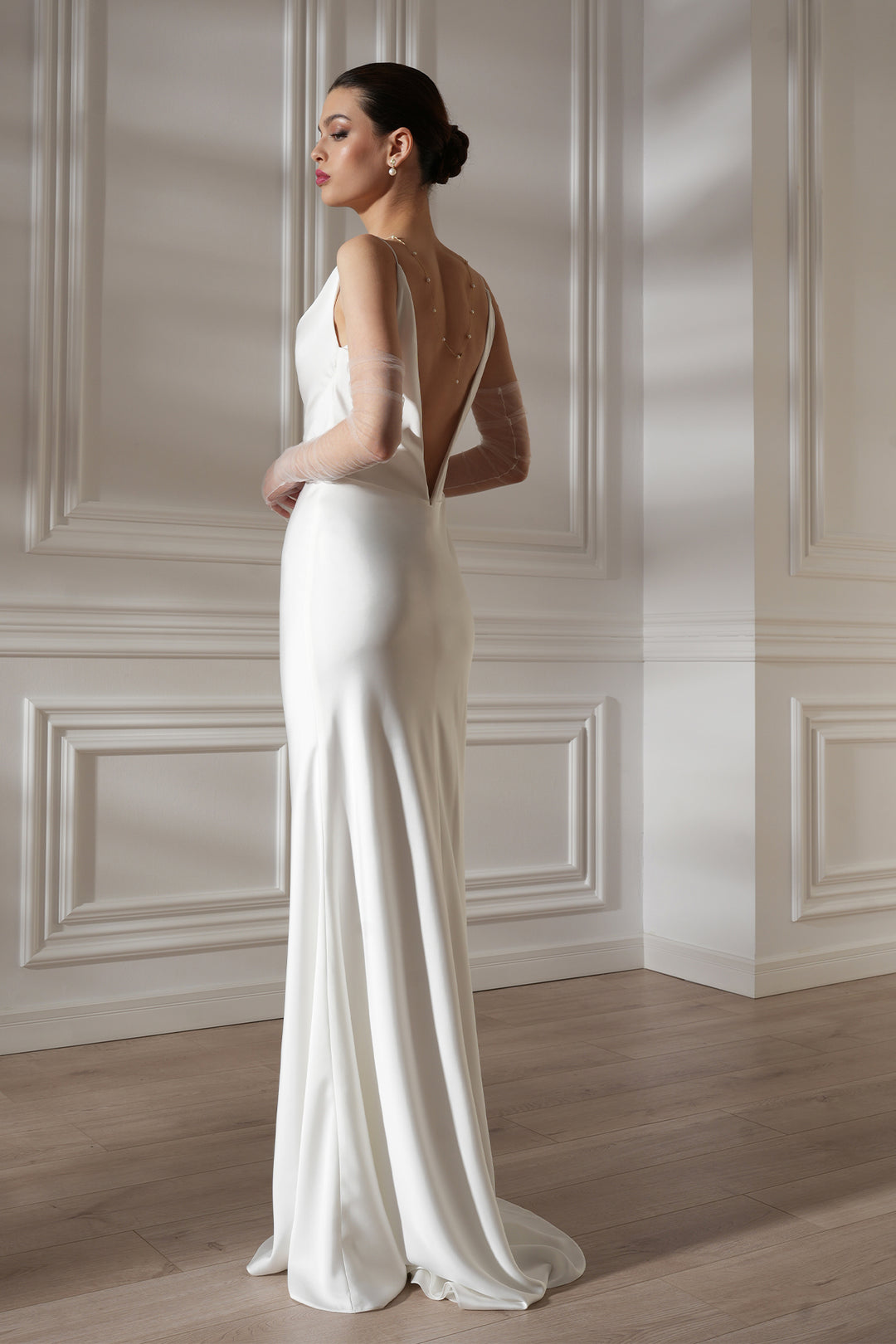 Paloma Ivory Slip Dress